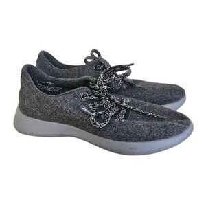 JSport Sneakers Women Gray Wool Texture Size 7.5